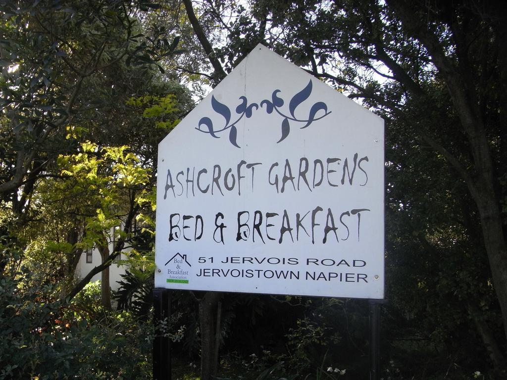 Ashcroft Gardens Bed & Breakfast Napier Exterior foto